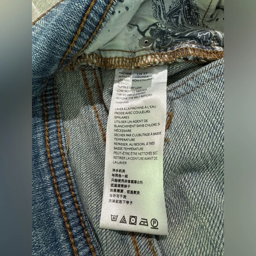 Pilcro & the Letterpress Anthropologie‎ Slim Boyfriend Denim Jeans. Women’s 27. - Picture 8 of 10